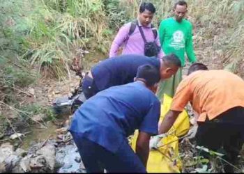 Tragedi Pagi di Solokuro Pengendara Motor Tewas, Kendaraan Terpelosok Masuk Sungai di Desa Dagan
