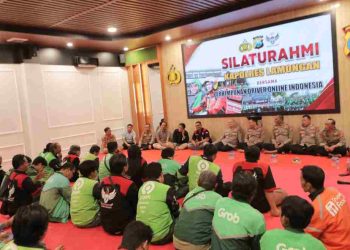 Kapolres Lamongan Ajak Driver Online Jadi Mitra Strategis Jaga Kamtibmas