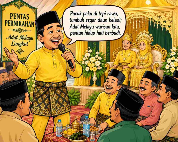 Telangkai, Nyawa Suasana dalam Pesta Adat Melayu Langkat yang Kini Mulai Terlupakan