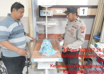 Di Lamongan, Bayi Baru Lahir Berbungkus Kardus Ditemukan di Warung Makan