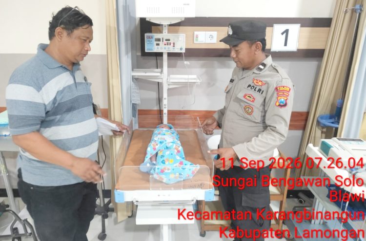 Di Lamongan, Bayi Baru Lahir Berbungkus Kardus Ditemukan di Warung Makan