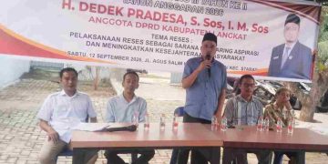 Keluh Kesah Warga Disampaikan pada Reses H. Dedek Pradesa di Kelurahan Kwala Bingai