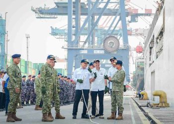 Satgas Port Visit 2026 Bertolak ke Pasifik Selatan, Wamensos: Maju Terus TNI Jaga Perdamaian Abadi