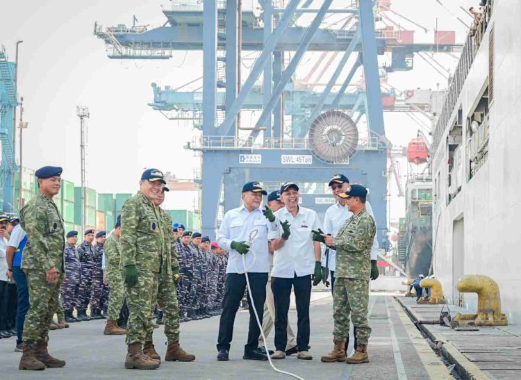 Satgas Port Visit 2026 Bertolak ke Pasifik Selatan, Wamensos: Maju Terus TNI Jaga Perdamaian Abadi