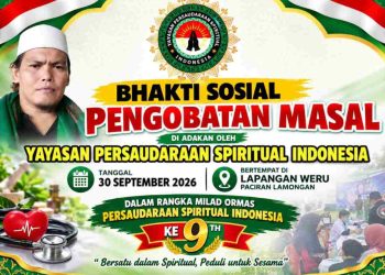 YPSI Milad ke-9 Gelar Bakti Sosial Pengobatan Massal di Weru Paciran
