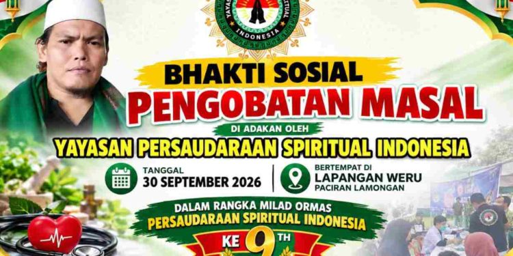 YPSI Milad ke-9 Gelar Bakti Sosial Pengobatan Massal di Weru Paciran