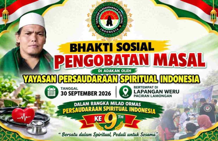 YPSI Milad ke-9 Gelar Bakti Sosial Pengobatan Massal di Weru Paciran